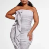 Fashion To Figure Dionne Strapless Ruffle Dress