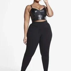 Fashion To Figure The City Pull-On Pants In Black -Pleasures SHOP x 39f95c58 6fcd 4d24 8110 dba927735f2a