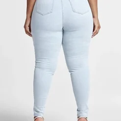 Fashion To Figure High Rise Lace Up Skinny Jean - Short Inseam -Pleasures SHOP x 3c7a2384 7a22 44c5 a676 fcc5290134fb