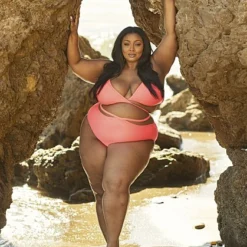 Fashion To Figure Lucia Strappy Triangle Bikini Top