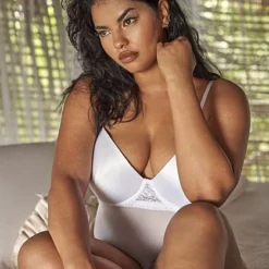 Fashion To Figure Georgette Mesh Bodysuit -Pleasures SHOP x 4160edcc 5af9 4216 8df0 851703e6f226