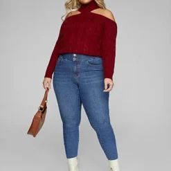 Fashion To Figure The Limitless Jegging In Dark Blue Wash - Short Inseam -Pleasures SHOP x 41b0477d 6139 41f9 9207 e143d2616341