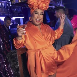 Fashion To Figure Don’t Kill My Vibe Maxi Romper Dress - Patrick Starrr X FTF