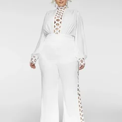 Fashion To Figure Alexa Crochet Detail Jumpsuit -Pleasures SHOP x 426f5f6d 9ca9 475c b852 111136e928be