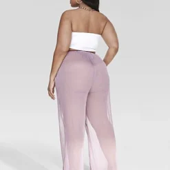 Fashion To Figure Lisette Sheer Wide Leg Pants -Pleasures SHOP x 43acb1ae 6038 4fe9 9b70 5565f80e985e