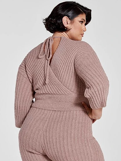 Fashion To Figure The Cuddle Ribbed Knit Top 3 Fashion To Figure The Cuddle Ribbed Knit Top - Image 3