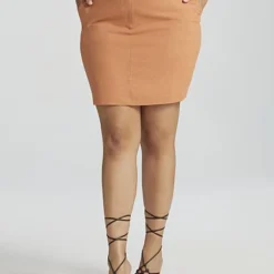 Fashion To Figure Ottavia Tailored Mini Skirt