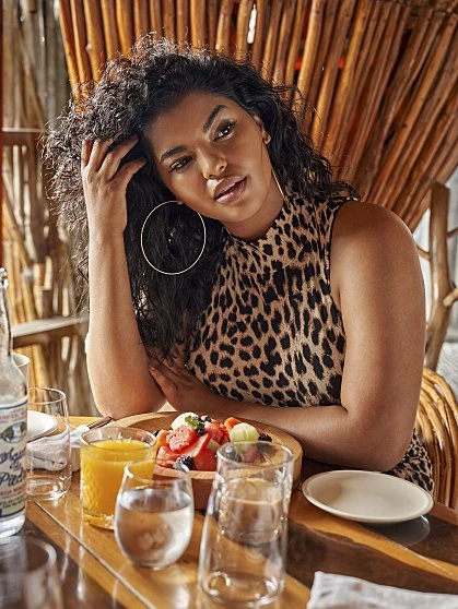 Fashion To Figure Dominique Leopard Print Bodycon Dress 2 Fashion To Figure Dominique Leopard Print Bodycon Dress - Image 2