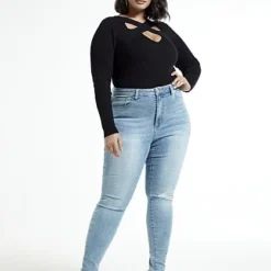 Fashion To Figure Jackie Cutout Pullover Sweater -Pleasures SHOP x 4644e1be 89b3 4bf4 86f6 1d308ba82d31