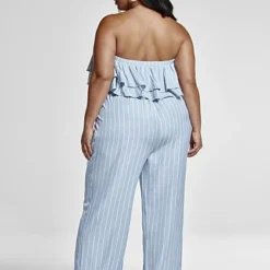 Fashion To Figure Lina Striped Wide Leg Pants