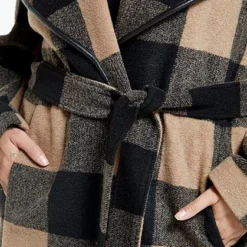 Fashion To Figure Tori Buffalo Plaid Longline Coat -Pleasures SHOP x 4839a1f3 881f 4b50 b42a 46b574e7e548