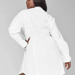 Fashion To Figure Girl Boss Corset Shirt Dress