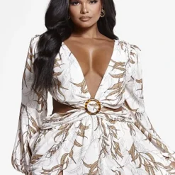 Fashion To Figure Gabriella Palm Print Maxi Dress 7 Fashion To Figure Gabriella Palm Print Maxi Dress -Pleasures SHOP x 48cededc 7d95 4693 b635 d8ef7c77632b