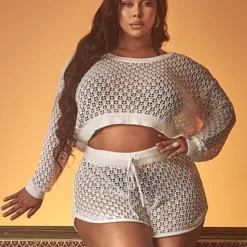 Fashion To Figure Imani Crochet Top - Tabria Majors X FTF