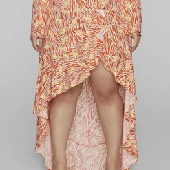 Fashion To Figure Lorelei Hi-Lo Tiered Skirt -Pleasures SHOP x 4cebc718 13ad 4a40 95d9 3845d5901db9