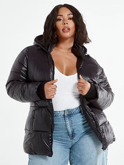 Fashion To Figure Shine On Puffer Coat 10 Fashion To Figure Shine On Puffer Coat - Image 10