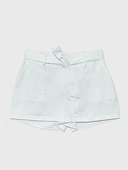 Fashion To Figure Charlotte Tie Waist Shorts 5 Fashion To Figure Charlotte Tie Waist Shorts - Image 5