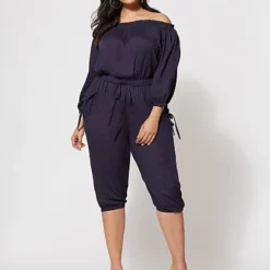 Fashion To Figure Jenny Off-Shoulder Utility Jumpsuit 6 Fashion To Figure Jenny Off-Shoulder Utility Jumpsuit -Pleasures SHOP x 52669f60 0d5d 4987 a0ed 8d083c2e7a51