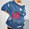 Fashion To Figure EYBS Denim Trucker Jacket