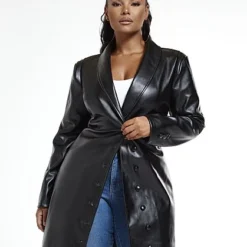 Fashion To Figure Kiara Tie Waist Faux Leather Dress 22 Fashion To Figure Kiara Tie Waist Faux Leather Dress -Pleasures SHOP x 533dd802 7f16 48d7 9263 0ce884bfb3b6