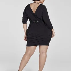 Fashion To Figure Chanelle Belted Dress -Pleasures SHOP x 53c8ae20 bea4 47cd 8ee3 c3d79007caa9