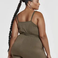 Fashion To Figure Ellie Tie Waist Jogger Style Jumpsuit -Pleasures SHOP x 543cb95a 22c1 410b 9d9f 94eb1c1e9512