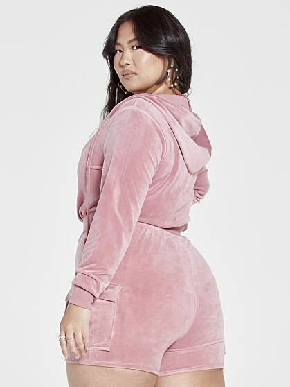 Fashion To Figure Celeste Velour Romper 2 Fashion To Figure Celeste Velour Romper - Image 2