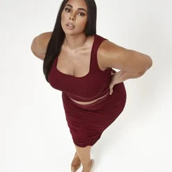 Fashion To Figure Chantel Pull-on Bodycon Skirt -Pleasures SHOP x 56723aa7 21e5 4973 94bc ec34656019dd