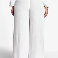 Fashion To Figure Ingrid Gauze Wide Leg Pants -Pleasures SHOP x 5762fe61 d71d 44cf b27d 9e0fc5345002