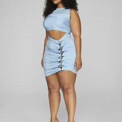 Fashion To Figure Esme Chain Detail Bodycon Dress - Leslie Sidora X FTF -Pleasures SHOP x 5a365b75 192b 41ed 81f5 ba06b3a29107