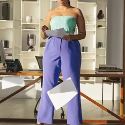 Fashion To Figure Catalina Pleated Suit Pants