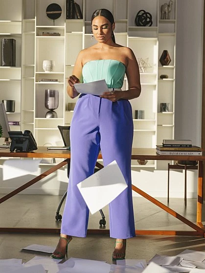 Fashion To Figure Catalina Pleated Suit Pants 1 Fashion To Figure Catalina Pleated Suit Pants