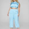 Fashion To Figure Tamika Satin Joggers