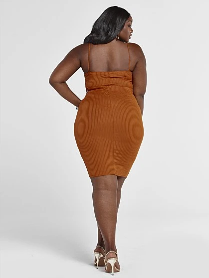 Fashion To Figure Chiara Ribbed Knit Pencil Skirt 10 Fashion To Figure Chiara Ribbed Knit Pencil Skirt - Image 10