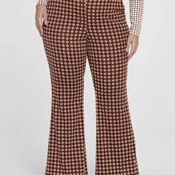 Fashion To Figure Giselle Diamond Print Flare Pants - Gabi Fresh X FTF -Pleasures SHOP x 5d5e93aa ea59 4968 9818 d8953a1cda03