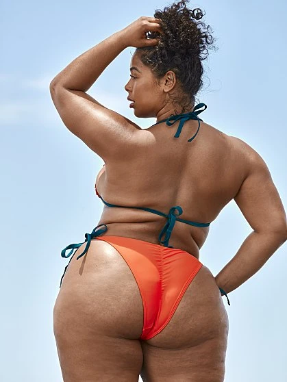 Fashion To Figure 'Agent Jinx' Ruched Bikini Top - Tabria Majors X FTF 2 Fashion To Figure 'Agent Jinx' Ruched Bikini Top - Tabria Majors X FTF - Image 2