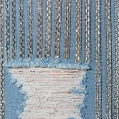 Fashion To Figure The Turn Up High-Rise Sequin Front Denim Trousers - Patrick Starrr X FTF