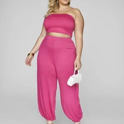 Fashion To Figure Tisha Knit Harem Pants