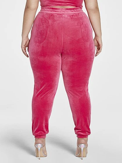 Fashion To Figure Rowan Velour Jogger Pants 4 Fashion To Figure Rowan Velour Jogger Pants - Image 4