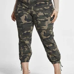 Fashion To Figure High Rise Camo Jogger Style Jeans -Pleasures SHOP x 6406be17 ac52 44db 8e0f 63d77d903674