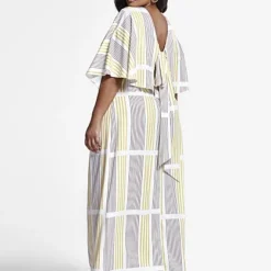 Fashion To Figure Gabriella Striped Maxi Dress -Pleasures SHOP x 64332281 c685 4e97 8f1b 32aa5558ee55