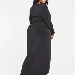 Fashion To Figure Illiana Front Slit Maxi Skirt