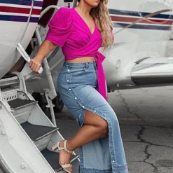 Fashion To Figure Garnerstyle Hotline Tearaway Jeans