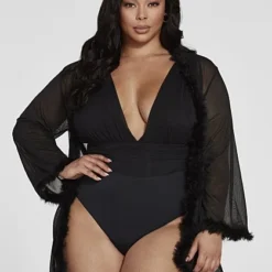 Fashion To Figure Anastacia Deep-V Bodysuit -Pleasures SHOP x 66edae29 ae19 45a3 9745 7990ae4614c4