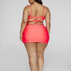 Fashion To Figure Lucia Ruched Swim Skirt -Pleasures SHOP x 675243a2 2326 4a92 bd60 aaf8117917b5