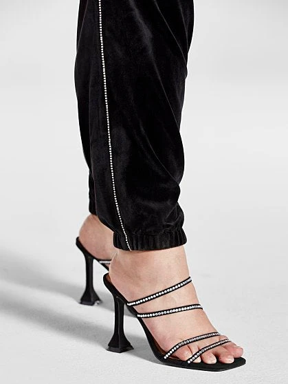 Fashion To Figure Amber Velour Jumpsuit 2 Fashion To Figure Amber Velour Jumpsuit - Image 2