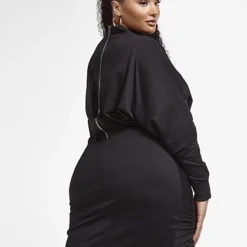 Fashion To Figure NYC Drawstring Sweatshirt Dress 8 Fashion To Figure NYC Drawstring Sweatshirt Dress -Pleasures SHOP x 692f7e7f 033e 4f37 8eb4 e2b07979a428