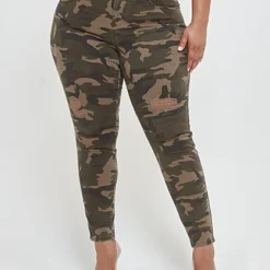 Fashion To Figure Camo Triple Stack High-Waist Jeans -Pleasures SHOP x 6a81de36 f0bf 4c48 a7b7 cb434e4b4a35