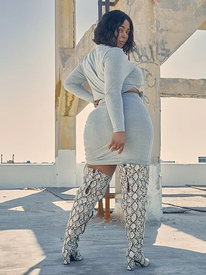 Fashion To Figure Shannon Drawstring Skirt 6 Fashion To Figure Shannon Drawstring Skirt - Image 6