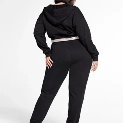 Fashion To Figure Michelle Rhinestone Trim Joggers